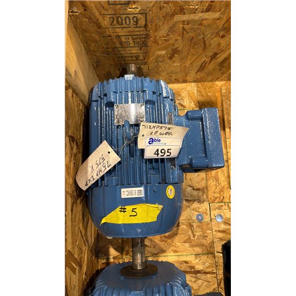 WEG 7.5 HP ELECTRIC MOTOR