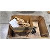 Image 3 : 2 WOODEN CRATES OF STEEL MACHINE COMPONENTS
