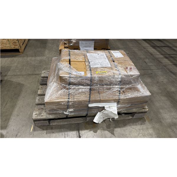 PALLET OF APPROX 18 CASES OF STEEL WASHERS