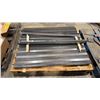 Image 2 : PALLET OF STEEL ANGLE BRACKET COMPONENTS APPROX 4'L