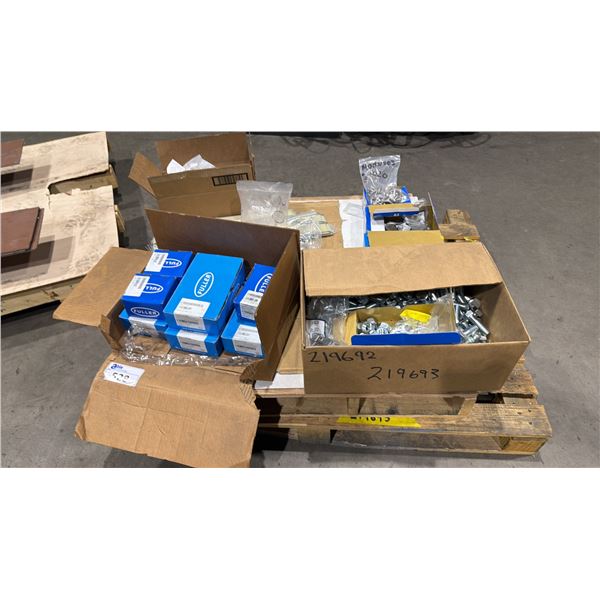 PALLET OF ASSORTED NUTS/BOLTS