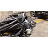Image 2 : GROUP OF 4 WELDING MACHINE POWER CABLES