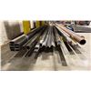 Image 5 : CONTENTS OF MATERIAL STORAGE RACK - ALUMINUM & STEEL ASSORTED STOCK