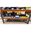 Image 4 : ORANGE BLUE PALLET RACKING SHELF/UNIT - ASSORTED WELDING ELECTRODE WIRE & MISC ITEMS