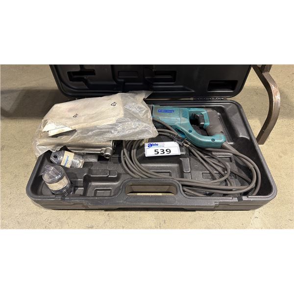 HOUGEN-OGURE 75002.5PR ELECTRO-HYDRAULIC HOLE PUNCHER IN HARD TRANSPORT CASE