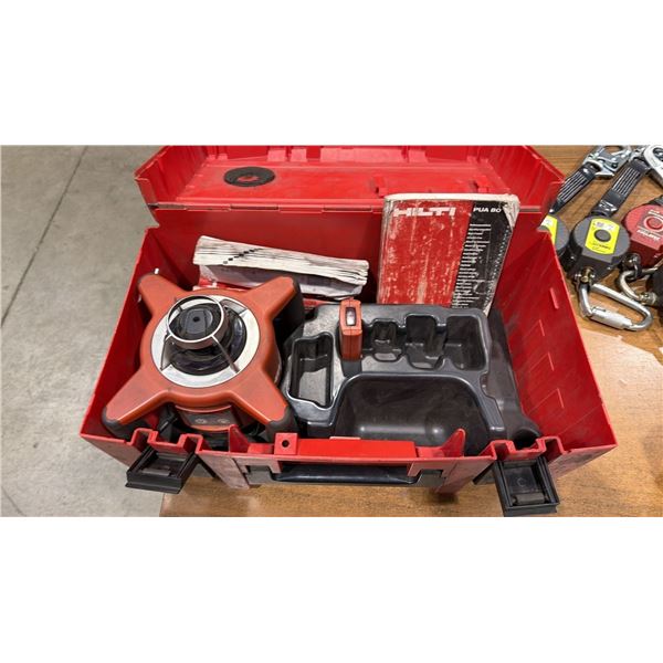 HILTI PRI 2 ROTATING LASER LEVEL KIT IN HARD TRANSPORT CASE