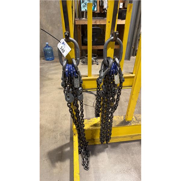 2 SETS OF LIFTING CHAINS