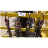 Image 2 : 4 SETS OF ASSORTED LIFTING CHAINS