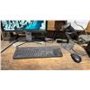 Image 3 : CONTENTS OF WORK STATION DESK- 20" DELL MONITOR, KEYBOARD, EATON BATTERY BACK UP & SCANNER GUN