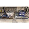 Image 1 : 7- 5 GALLON PAILS OF SUPER LUBE MULTI-USE SYNTHETIC OIL, ASSORTED TUBES OF MOBIL GREASE