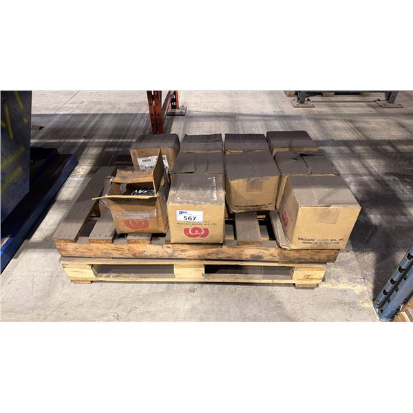 10 BOXES OF STEEL WASHERS