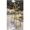 Image 2 : FEATHERLITE YELLOW 10' FIBERGLASS LADDER