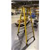 Image 2 : WERNER 6' YELLOW FIBERGLASS LADDER