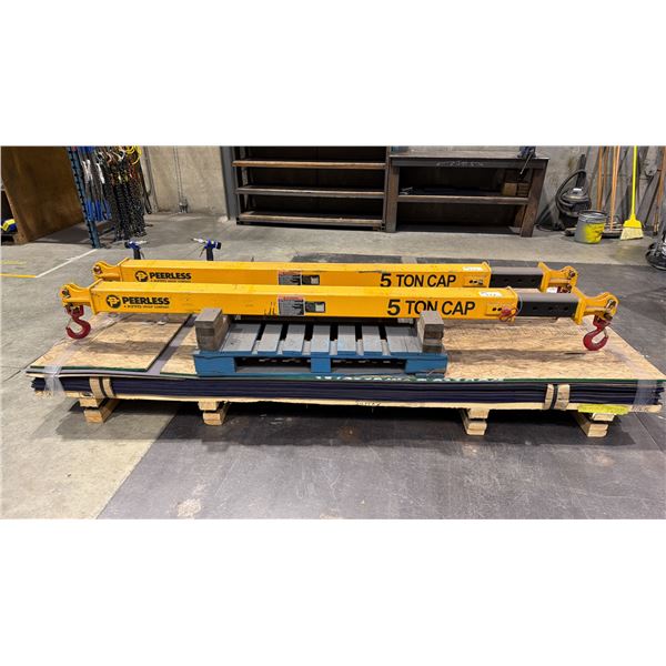 PEERLESS BY KITO 5 TON CAPACITY ADJUSTABLE SPREADER BAR