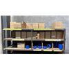Image 1 : APPROX 30 ROLLS OF BLUE ULINE ASSORTED SIZE TAPE & APPROX 20 BOXES OF STEEL WASHERS
