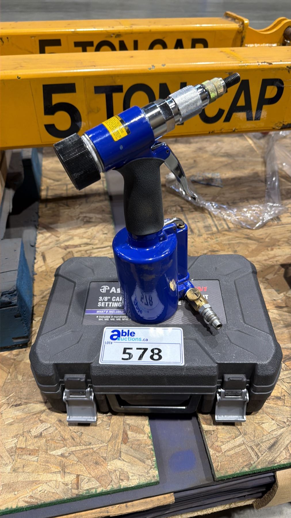 Prn1 Rivet Set ASTRO PRN1 PNEUMATIC RIV3T NUT SETTING KIT - Able Auctions