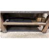 Image 2 : 1/2" STEEL TOP WELDERS TABLE WITH IRWIN RECORD NO.6 BENCH VICE APPROX  6'L X 2.5'D X 3'H