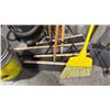 Image 3 : GROUP OF ASSORTED SHOP SUPPLIES- SHOP VAC, BROOMS, DUST PAN