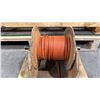 Image 3 : ASSORTED ROLLS OF 3M 300LSE ADHESIVE PAPER WITH 2 WOODEN ROLL HOLDERS/DISPENSERS & SPOOL OF ORANGE