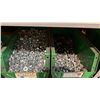 Image 14 : GREY METAL/WOOD SHELVING UNIT WITH ASSORTED HARDWARE- WASHERS, BOLTS, NUTS, CAP SCREWS & MORE