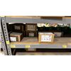Image 28 : GREY METAL/WOOD SHELVING UNIT WITH ASSORTED HARDWARE- WASHERS, BOLTS, NUTS, CAP SCREWS & MORE