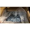 Image 29 : GREY METAL/WOOD SHELVING UNIT WITH ASSORTED HARDWARE- WASHERS, BOLTS, NUTS, CAP SCREWS & MORE