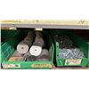 Image 9 : GREY METAL/WOOD SHELVING UNIT WITH ASSORTED HARDWARE- WASHERS, BOLTS, NUTS, CAP SCREWS & MORE