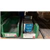 Image 12 : GREY METAL/WOOD SHELVING UNIT WITH ASSORTED HARDWARE- WASHERS, BOLTS, NUTS, CAP SCREWS & MORE