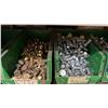 Image 19 : GREY METAL/WOOD SHELVING UNIT WITH ASSORTED HARDWARE- WASHERS, BOLTS, NUTS, CAP SCREWS & MORE