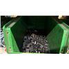 Image 9 : GREY METAL/WOOD SHELVING UNIT WITH ASSORTED HARDWARE- WASHERS, BOLTS, NUTS, CAP SCREWS & MORE