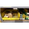 Image 32 : GREY METAL/WOOD SHELVING UNIT WITH ASSORTED HARDWARE- WASHERS, BOLTS, NUTS, CAP SCREWS & MORE