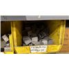 Image 38 : GREY METAL/WOOD SHELVING UNIT WITH ASSORTED HARDWARE- WASHERS, BOLTS, NUTS, CAP SCREWS & MORE