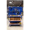 Image 3 : BLUE MOBILE TOOL CART WITH ASSORTED TOOLS- WRENCHES, SOCKETS, BITS, RATCHETS, BESSEY CLAMPS,