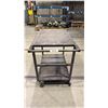 Image 2 : 2 TIER METAL SHOP CART