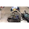 Image 2 : 2 MAKITA GRINDERS, ANGLE DRILL, DRILL & RYOBI CIRCULAR SAW