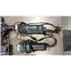 Image 5 : 2 MAKITA GRINDERS, ANGLE DRILL, DRILL & RYOBI CIRCULAR SAW