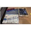 Image 1 : 2 COMBINATION WRENCH SETS, ASSORTED SOCKETS & WOODEN BOX OF ASSORTED SCREWDRIVERS
