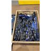 Image 3 : 2 COMBINATION WRENCH SETS, ASSORTED SOCKETS & WOODEN BOX OF ASSORTED SCREWDRIVERS