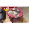 Image 3 : ASSORTED SHOP SUPPLIES- WELDING HELMETS, WORK LIGHT, HEAT GUN, KNEE PADS, TOOLBOX WITH CONTENTS &
