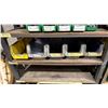 Image 8 : METAL/WOOD SHELVING UNIT WITH ASSORTED HARDWARE & STEEL COMPONENTS