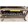 Image 7 : METAL/WOOD SHELVING UNIT WITH ASSORTED HARDWARE & STEEL COMPONENTS