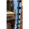 Image 2 : BLUE PALLET RACKING UNIT - (3) 12FT UPRIGHTS, (6) 9FT SIDE RAILS, (10) 4FT SIDE RAILS