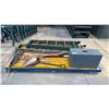 Image 1 : PAINT OF ASSORTED PAINT AREA ITEMS - (2) STEP LADDERS, SHOVELS, SCRAPPERS, BROOM, ETC.