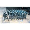 Image 1 : GROUP OF 8 STEEL SAW HORSES - APPROX. 3FT ACROSS X 2 1/2FT HIGH
