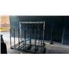 Image 2 : GROUP OF 4 ASSORTED SIZE PAINT BOOTH RACKS