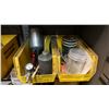 Image 10 : GREY METAL 2 DOOR CABINET WITH CONTENTS - PROFESSIONAL PAINTERS TOOLS, SUPPLIES, FITTINGS,