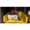 Image 9 : GREY METAL 2 DOOR CABINET WITH CONTENTS - PROFESSIONAL PAINTERS TOOLS, SUPPLIES, FITTINGS,