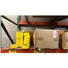 Image 3 : ASSORTED BOXES OF PROFESSIONAL PAINTERS SUPPLIES - COVERALLS, PAINTING HELMETS, TRAYS,