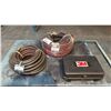 Image 5 : 2 TIER METAL SHOP CART WITH ASSORTED WORK GLOVES, CO2 CANS, DRY WICKING