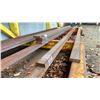 Image 10 : LARGE ASSORTMENT STEEL STOCK MATERIAL - FLAT BAR, SQUARE TUBE, RECTANGULAR TUBE AND U TUBE